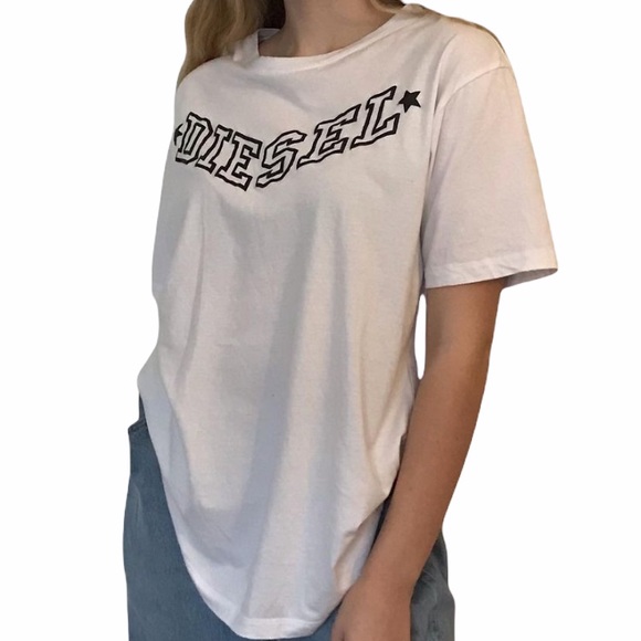 white Diesel tee - Picture 1 of 2